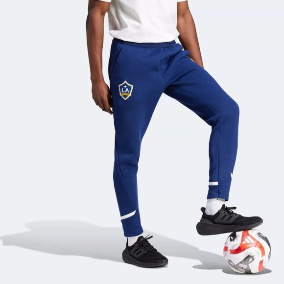 Adidas LA Galaxy Pants Mens Large Designed For Gameday‎ IQ0713 NEW - Picture 1 of 11
